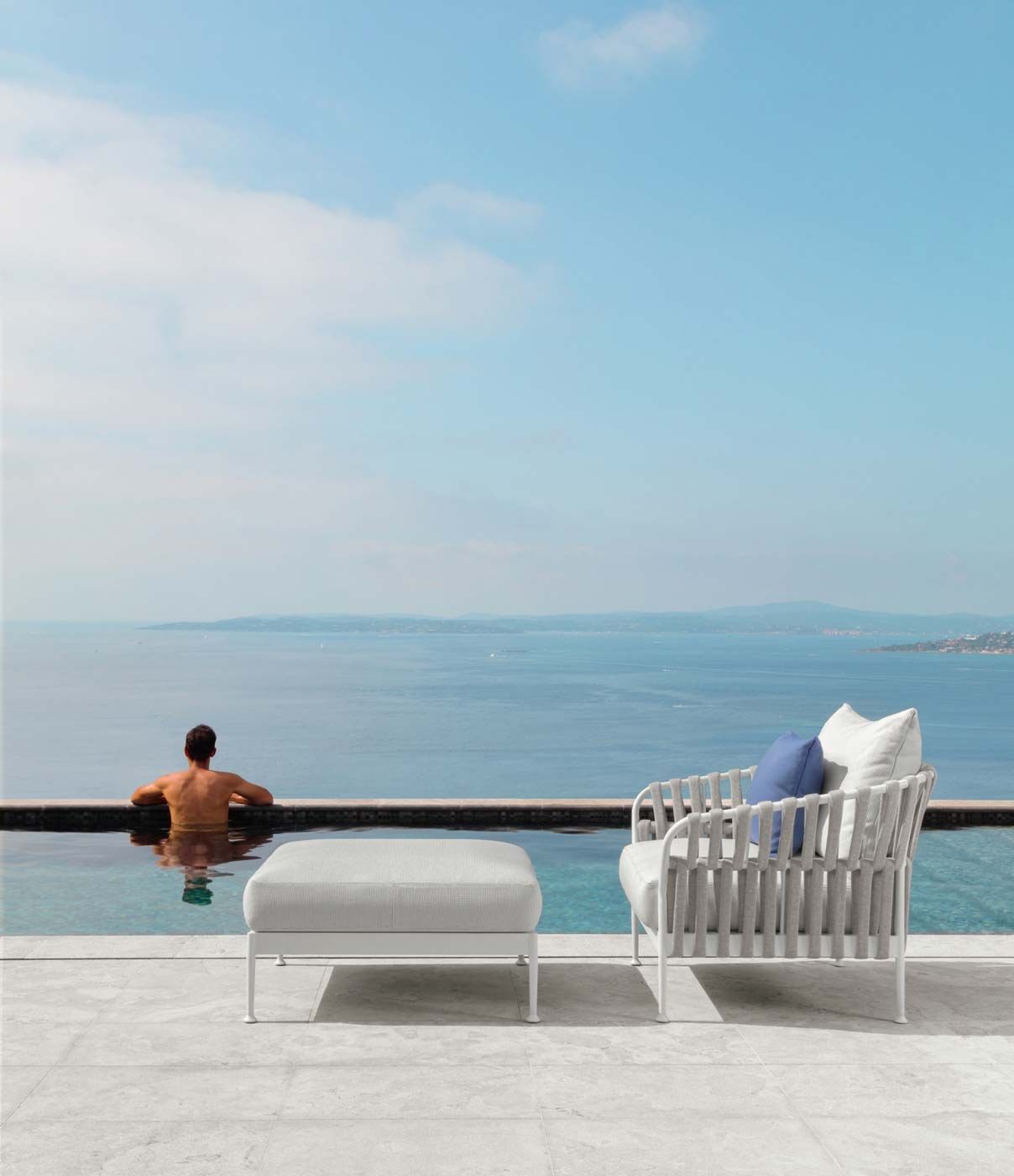 Тканевое садовое кресло с подлокотниками Talenti ARCH-00055114 - Вид №1