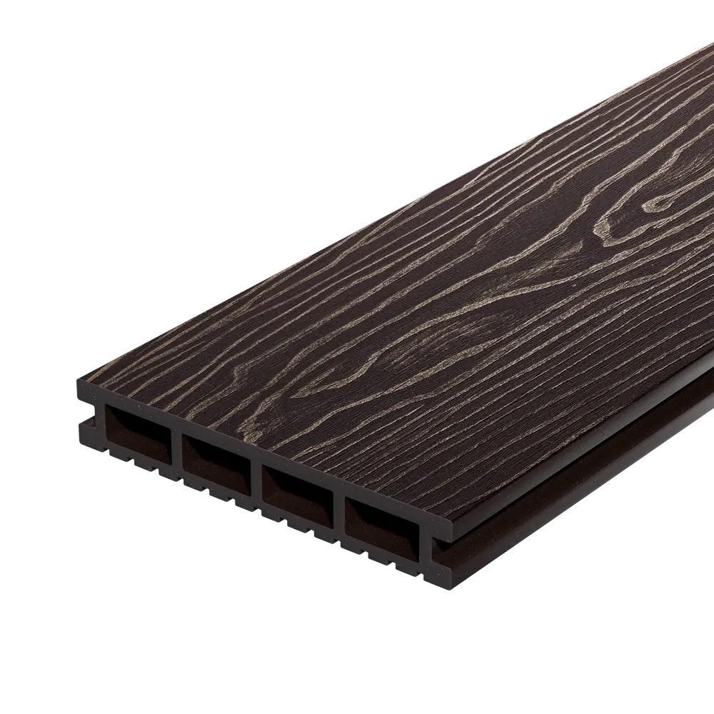 Santreyd Decking - террасная доска Темный Орех с двусторонним дизайном 88487717 STLM-1523585