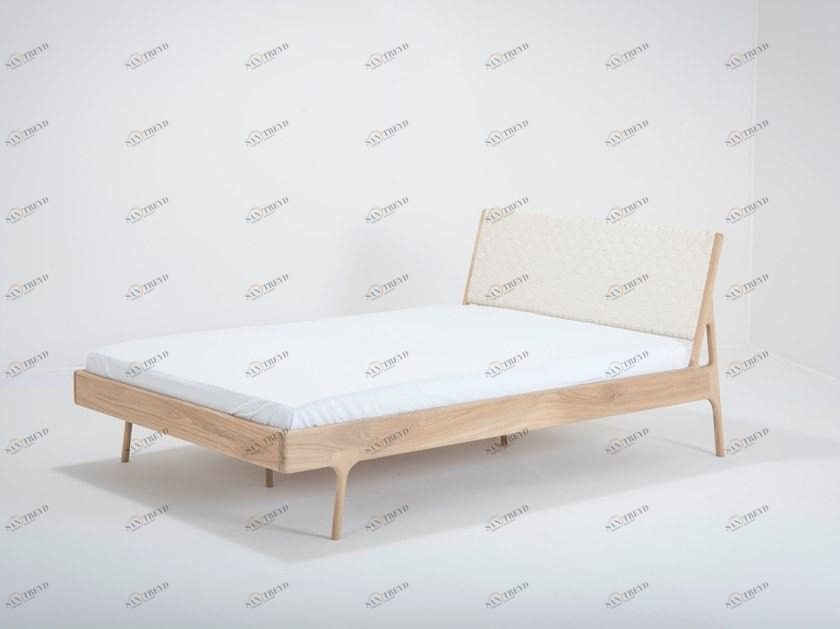 Gazzda Двуспальная кровать из дуба Fawn sun-id-1444531