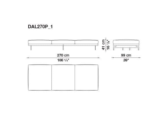 Кожаный диван B&B Italia док ARCH-00130675 - Вид №137