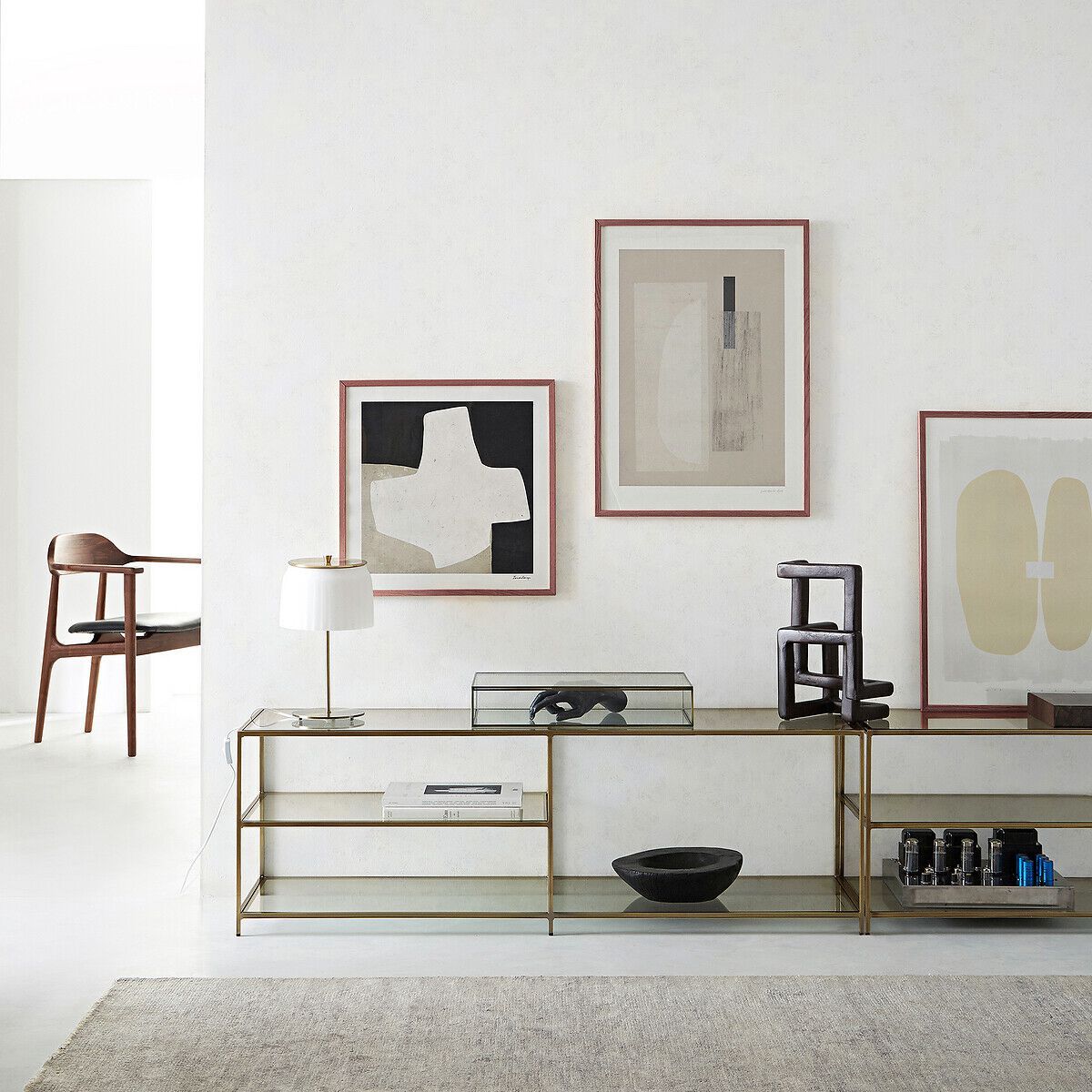 Закаленное стекло ТВ шкаф AMPM Сибил ARCH-00052287 - Вид №2