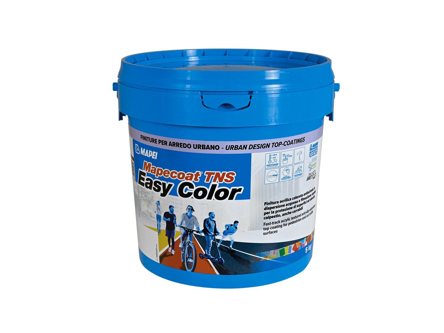 Красочное покрытие на основе акриловой смолы MAPEI изделия для спортивных полов из смолы ARCH-00103641 - Вид №1