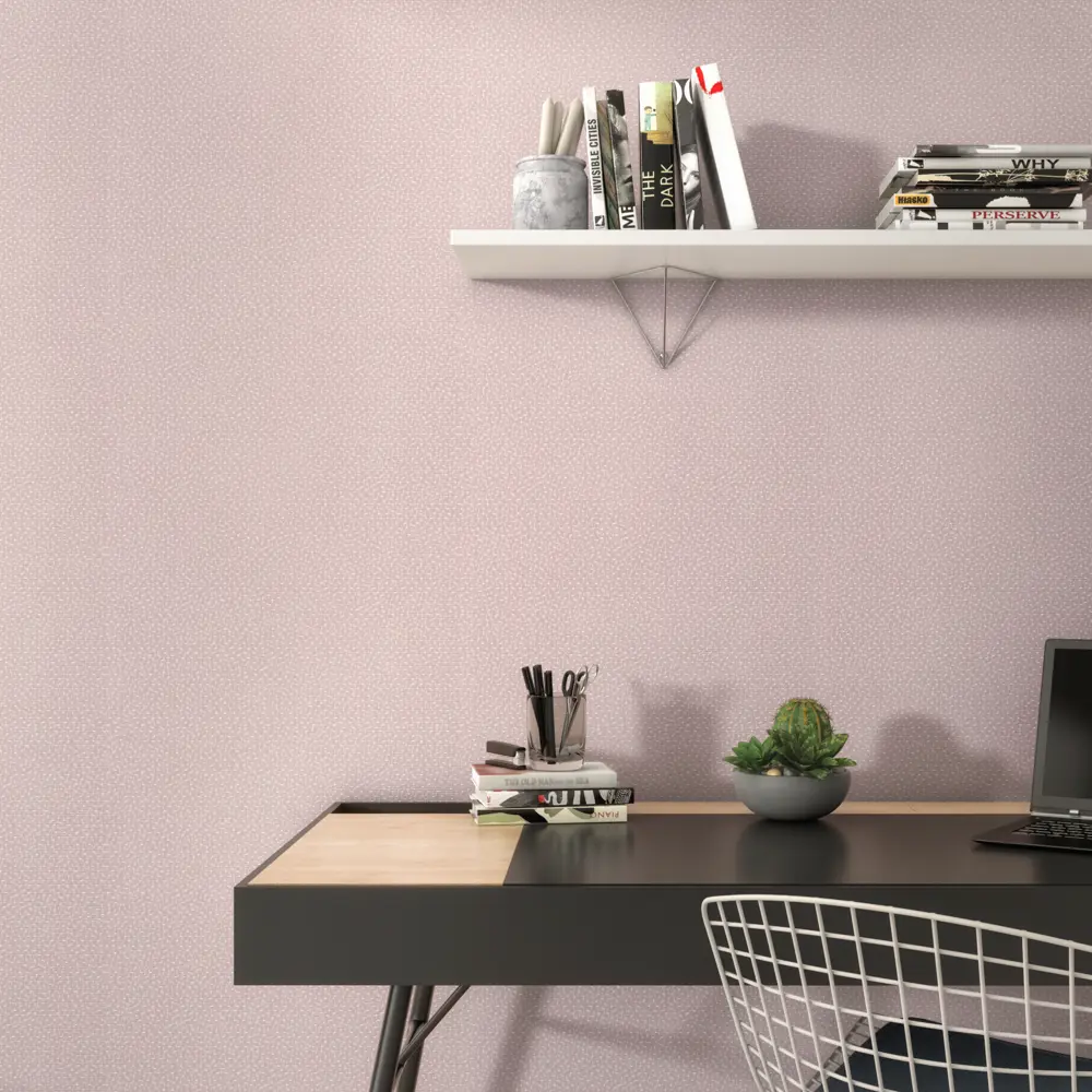 Обои флизелиновые Inspire Maxence Bistro 5 розовые 1.06 м 82622802 STLM-2118600 - Вид №2