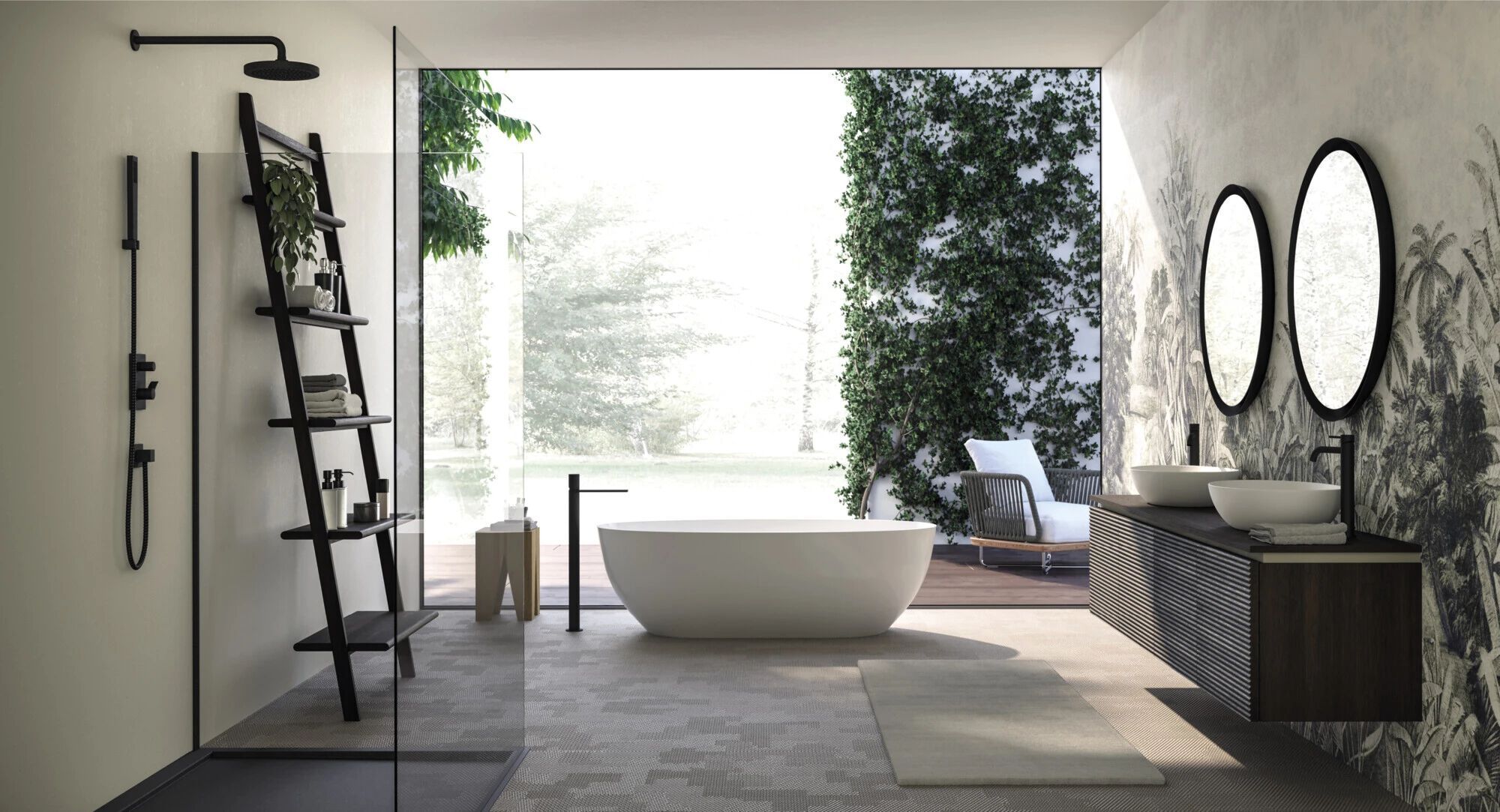 Деревянный секционный умывальник Devina Nais Ноль.16 ARCH-00051166 - Вид №1