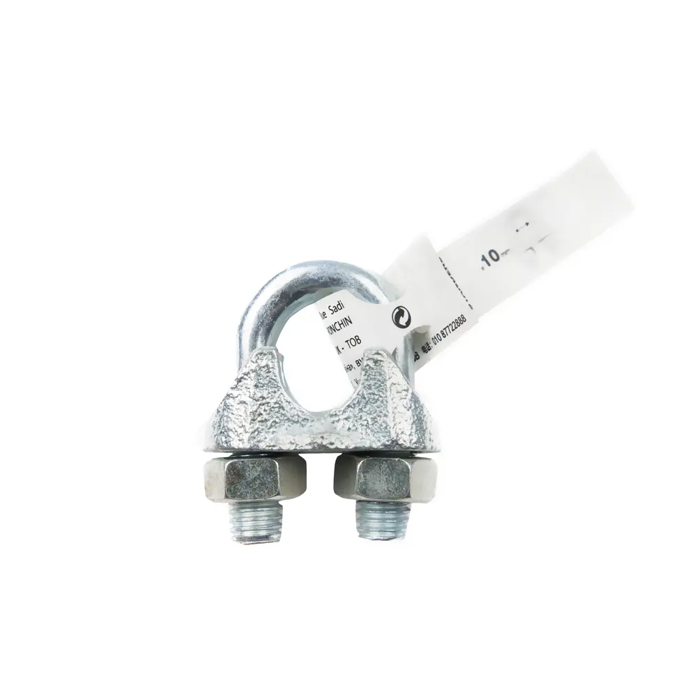 Зажим для троса DIN 741 10 мм, сталь оцинкованная STANDERS STLM-2195057 - Вид №2