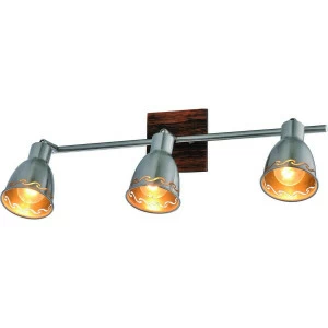 Спот настенный серебристый матовый Rivoli Acerno 7014-703 RIVOLI ACERNO 00-3924590 Никель