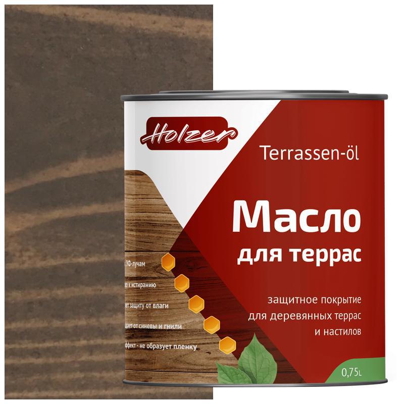90407794 Масло для террас Mterras075Drevesnydym цвет дымчатый 0.75 л STLM-0218194 HOLZER