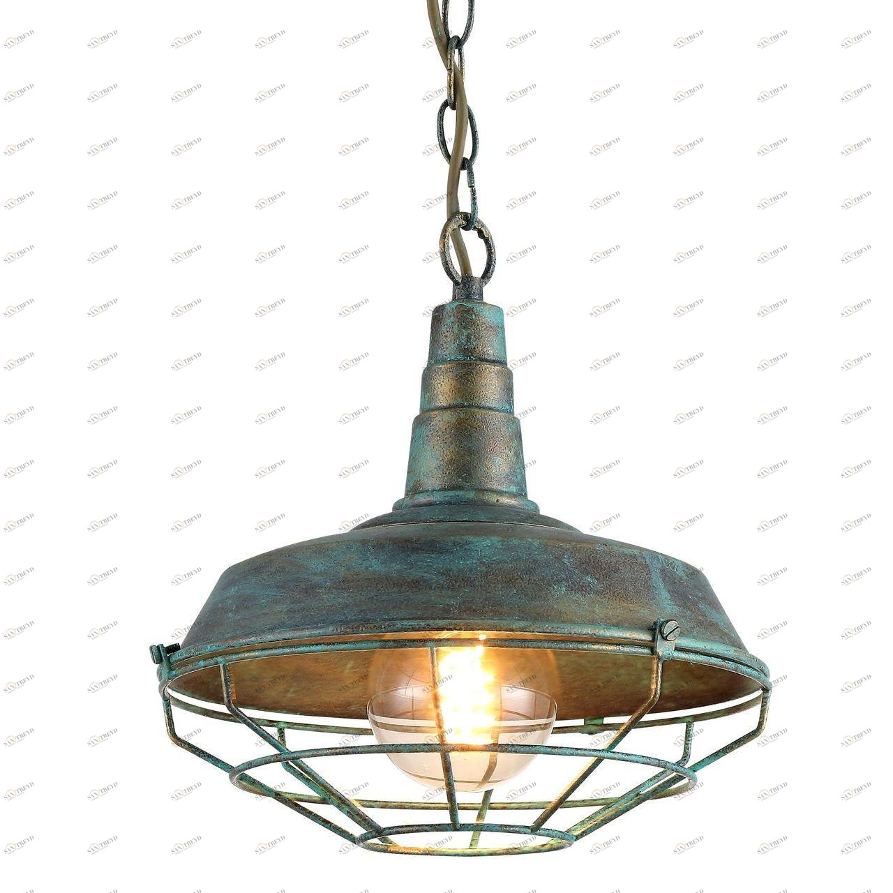 Подвесной светильник Arte Lamp Ferrico A9181SP-1BG ARTE LAMP FERRICO BG 105590 Голубой 