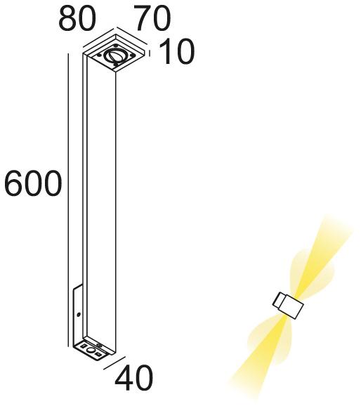 Delta Light Светодиодный металлический столбик Elbo sun-id-1439547 - Вид №20