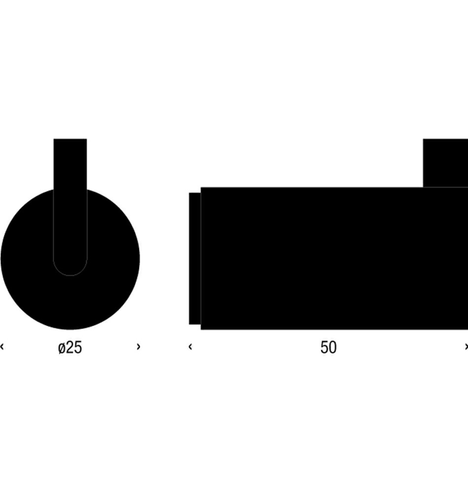 FROST Крючок 6л » 2 шт. белый Нержавеющая сталь Белый N1901-2-W  - Вид №1