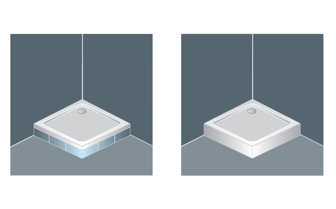 Поддон для душа акриловый Kolpa-San Evelin tray q 00541  Словения  - Вид №3