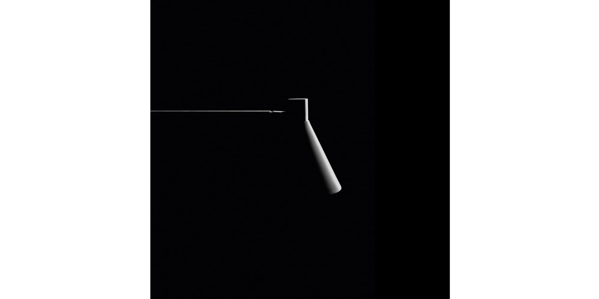 Алюминиевая напольная лампа с порошковым покрытием с полкой DE PADOVA Примечание ARCH-00004064 - Вид №5