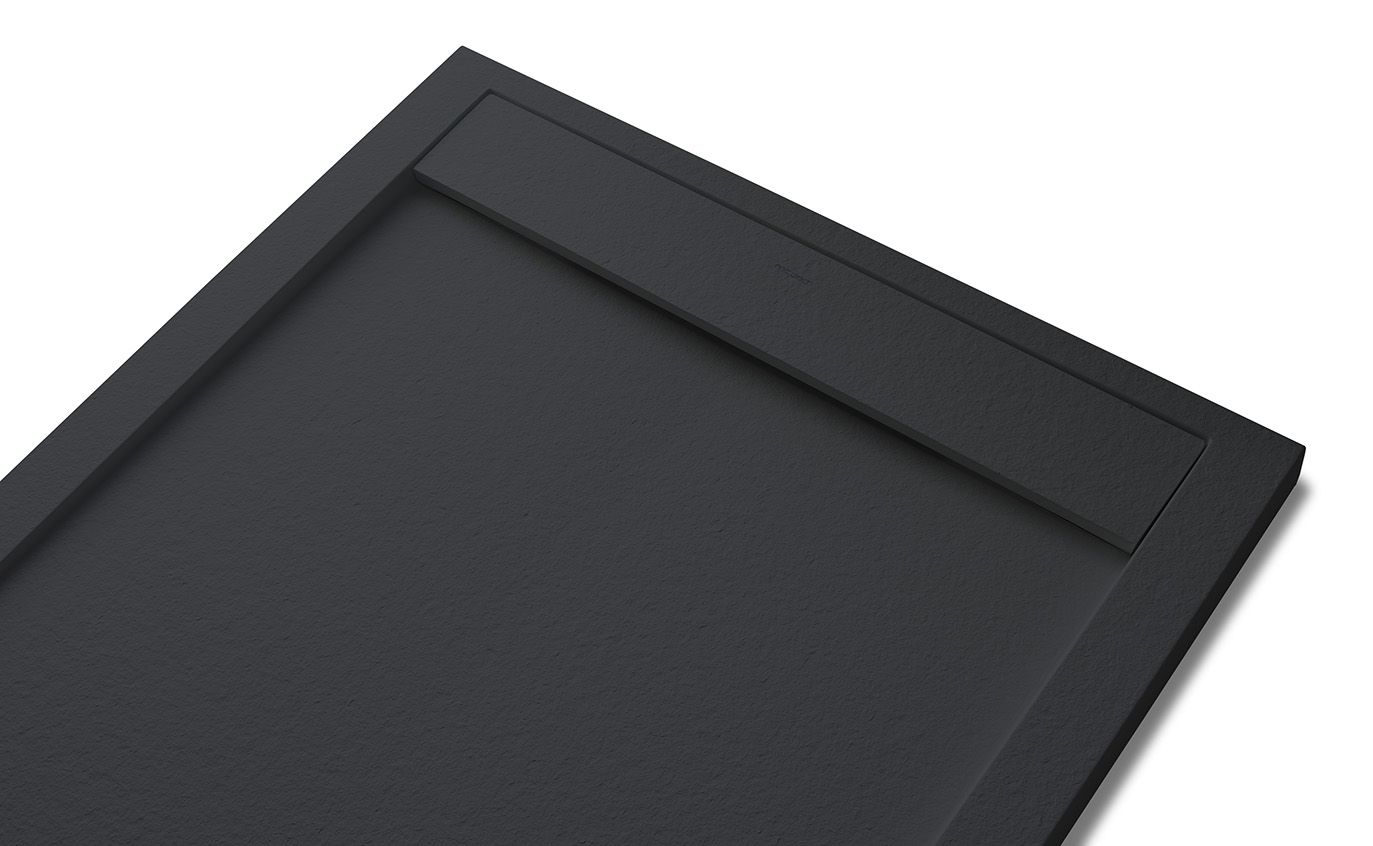 MCBATH Liceo Vulcano 160x80 прямоугольный графит sun-id-1959754 - Вид №2