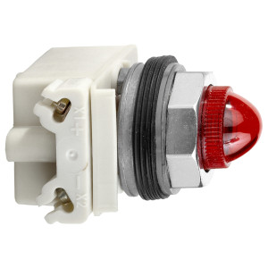 9001KP35R9 Лампа сигнальная Harmony, 30мм, 24В, AC/DC, Красный Schneider Electric Кнопки и лампочки