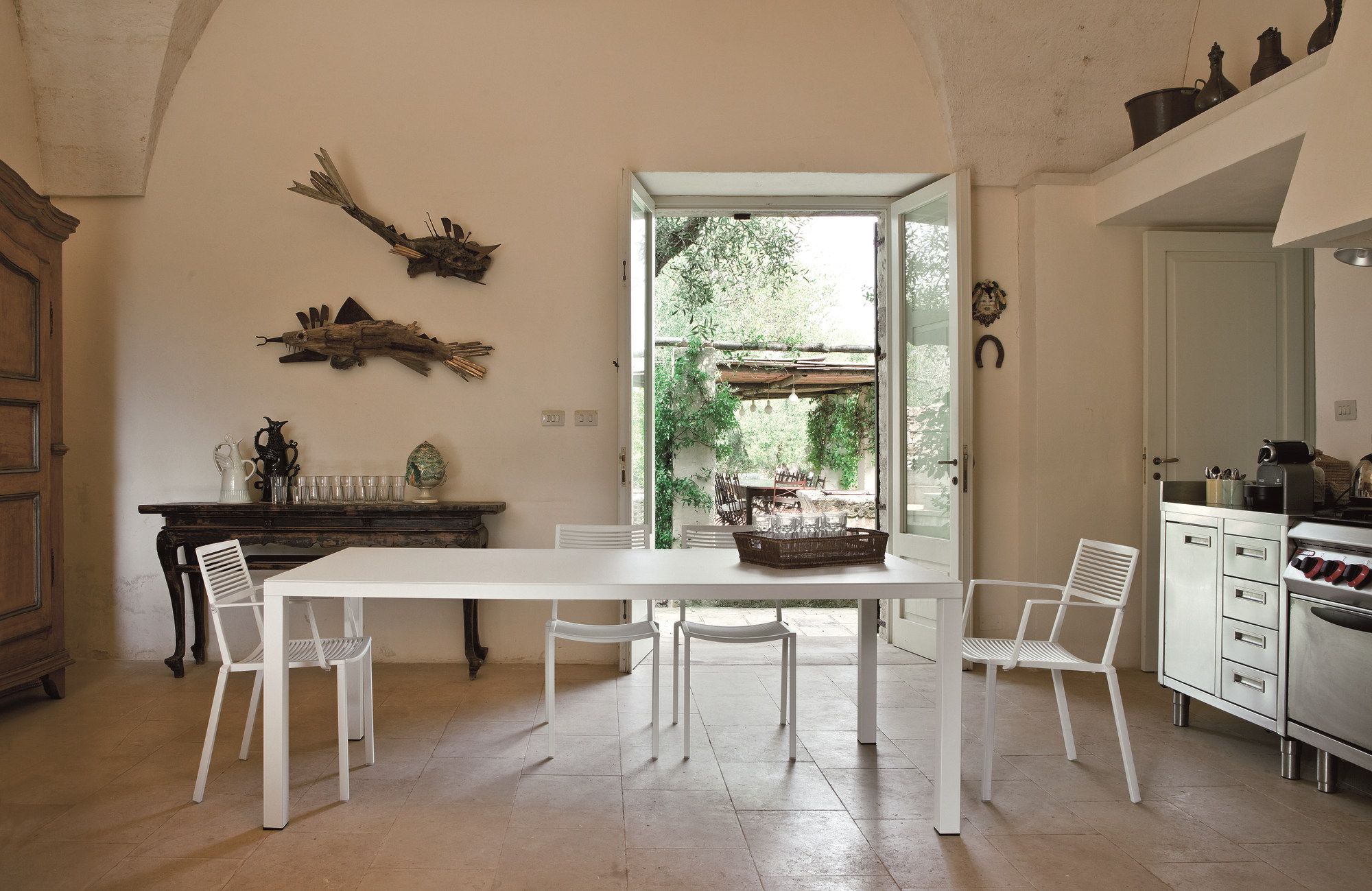 Штабелируемый алюминиевый стул FAST Omnia Selection ARCH-00006631 - Вид №2