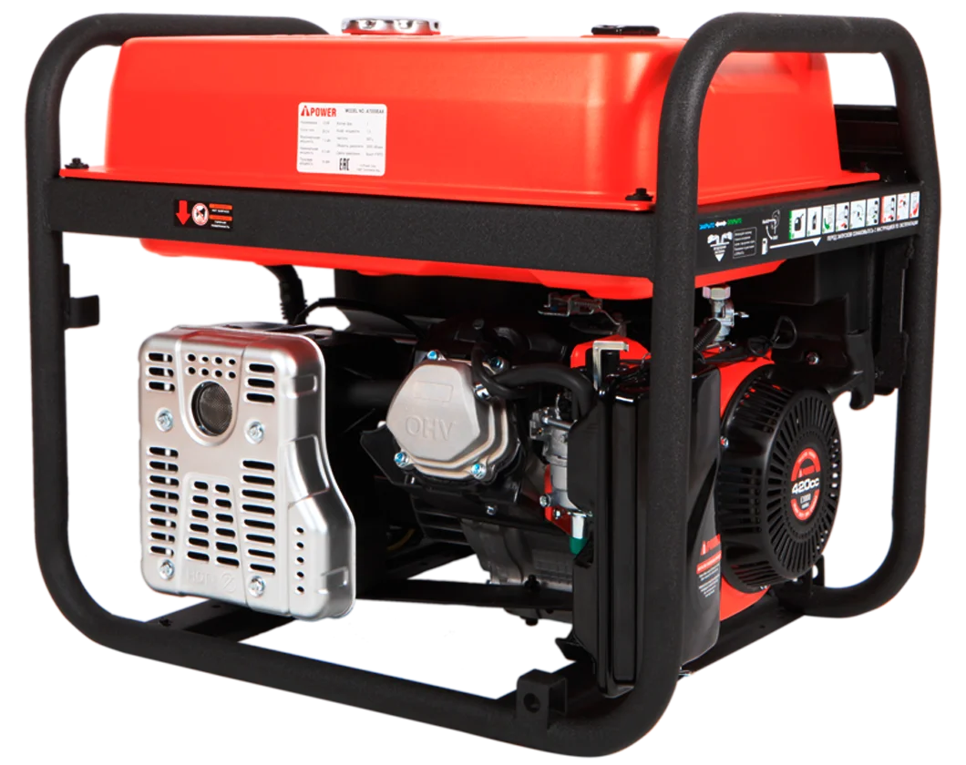 Электрогенератор   бензиновый A-iPower A7000EAX 9191149 STDN-0144428 - Вид №6