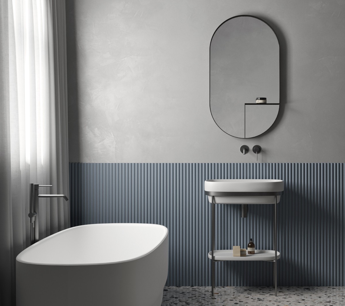 Ex.T Nouveau Shelf Mirror Настенное зеркало с полкой EXNOUSPOVAL/BR - Вид №5