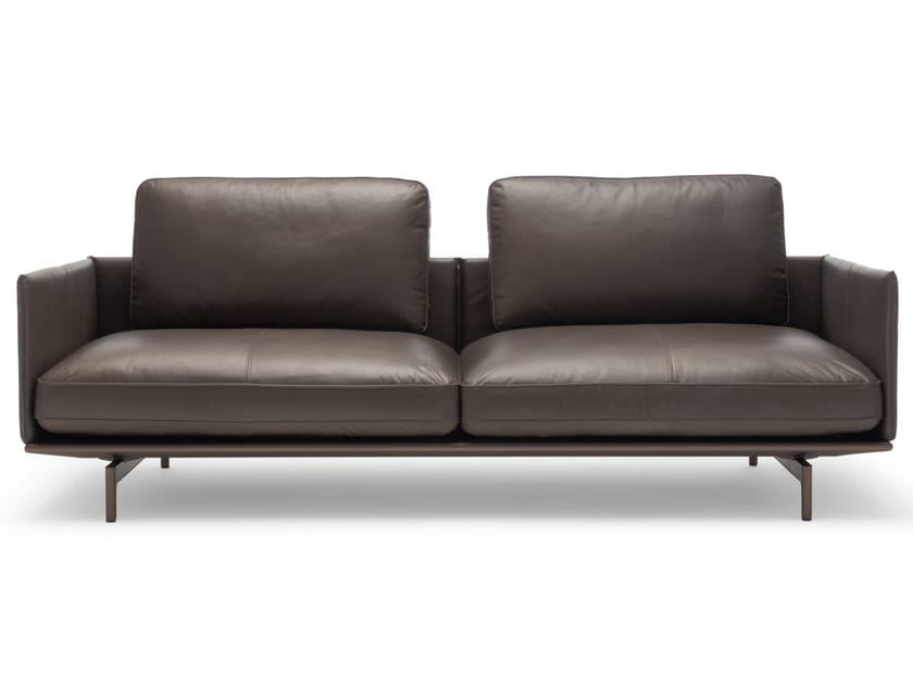 3-местный кожаный диван Rolf Benz ROLF BENZ 536 LIV SMART ARCH-00081605