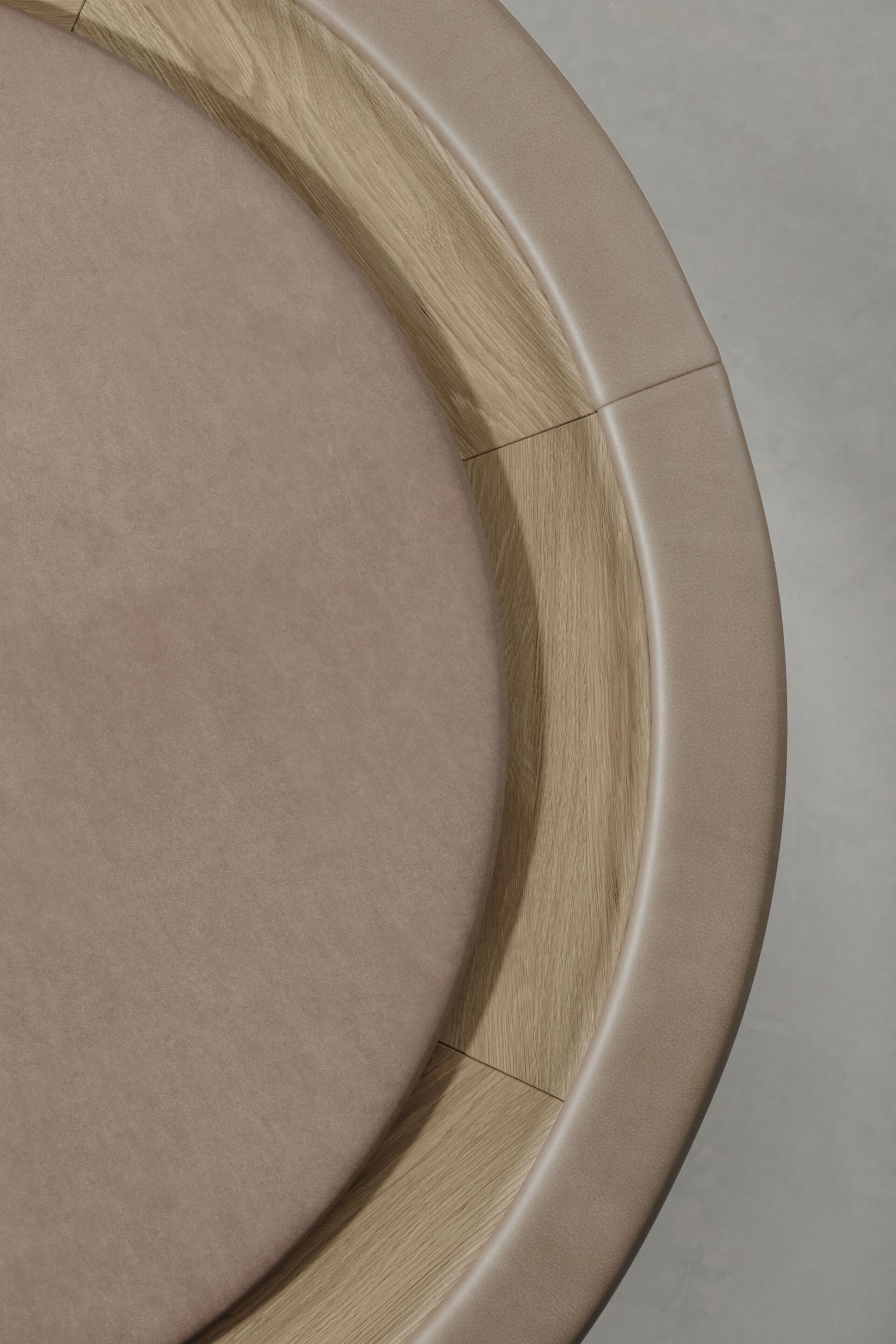 Круглый стол для покера из дерева и кожи District Eight Dinh ARCH-00042011 - Вид №10