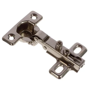 Петля мебельная накладная Key-hole H401A21, 15х54 мм, сталь, цвет сталь, 2 шт.