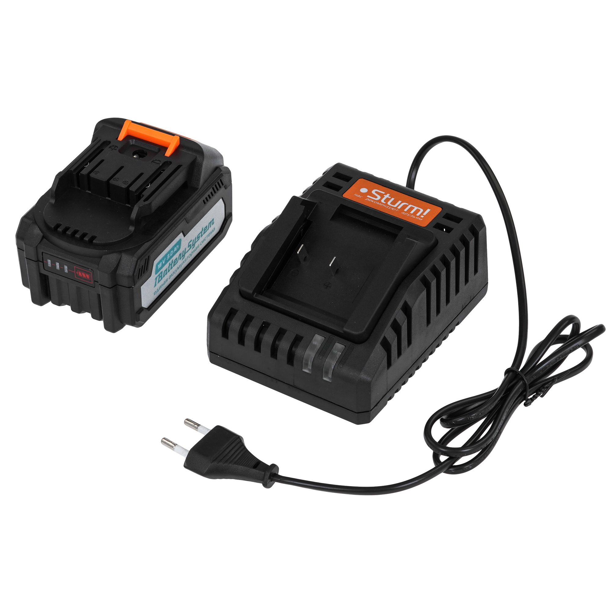 Дрель-шуруповерт Sturm! CD2080 1BatterySystem 1BatterySystem 18V 9127182 STDN-0136400 - Вид №6