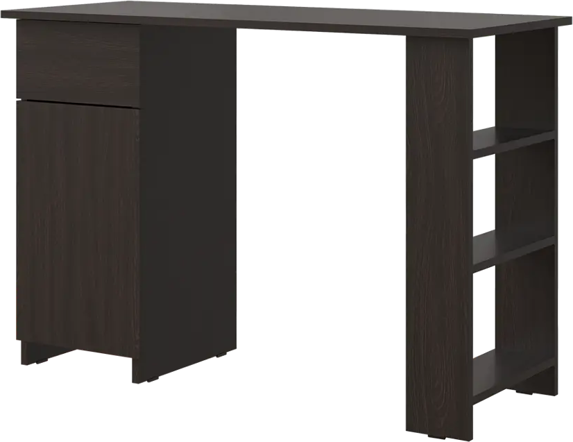 91227692 Стол Мебель-м Simple 110x75x45 см ЛДСП цвет венге STLM-1095142