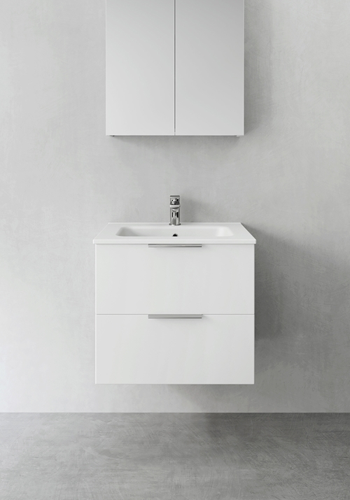 1390200 Шкаф Для Умывальника Форма Белый 600 Hafa  Белый 