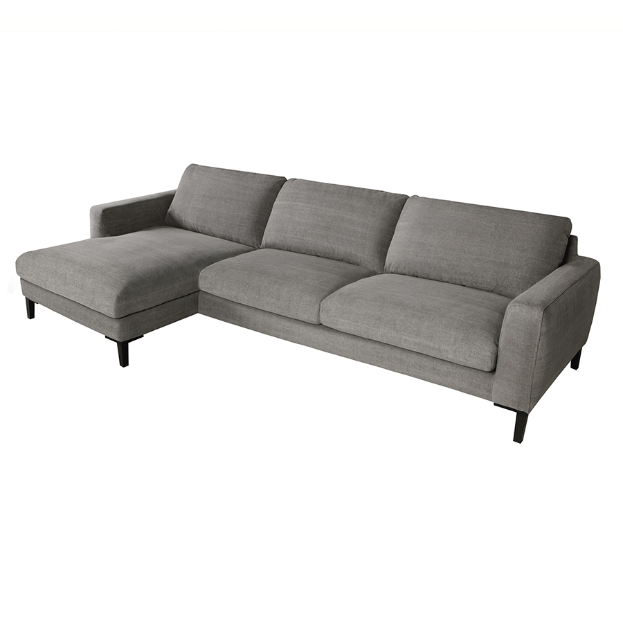 Диван угловой Malin, левосторонний, серый Sits S1396 - Вид №4