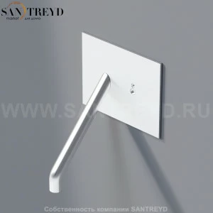 Agape SQUARE Смеситель с электронным управление без регулятора температуры для раковины хромированный матовый ARUB1026CSP