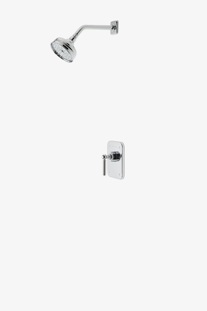 LDSP02 Комплект для душа Ludlow с балансировкой давления и 5-дюймовой душевой розеткой Waterworks 