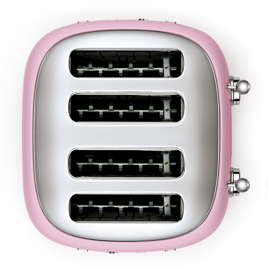 Тостер на 4 ломтика TSF03, розовый Smeg TSF03PKEU - Вид №4