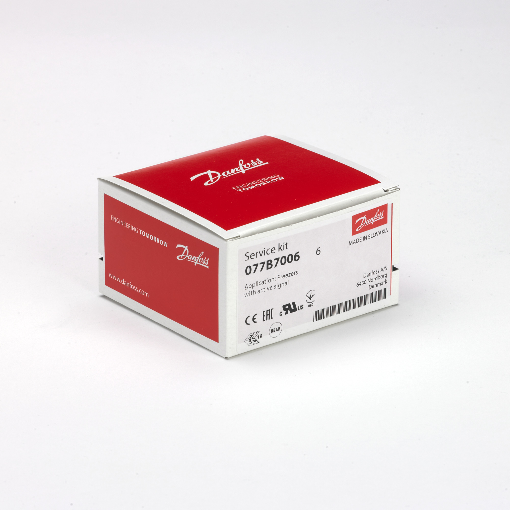Danfoss Сервисные термостаты бытового и торгового применения 077B SERVICE THERMOSTAT NO. 1 077B7001  - Вид №10