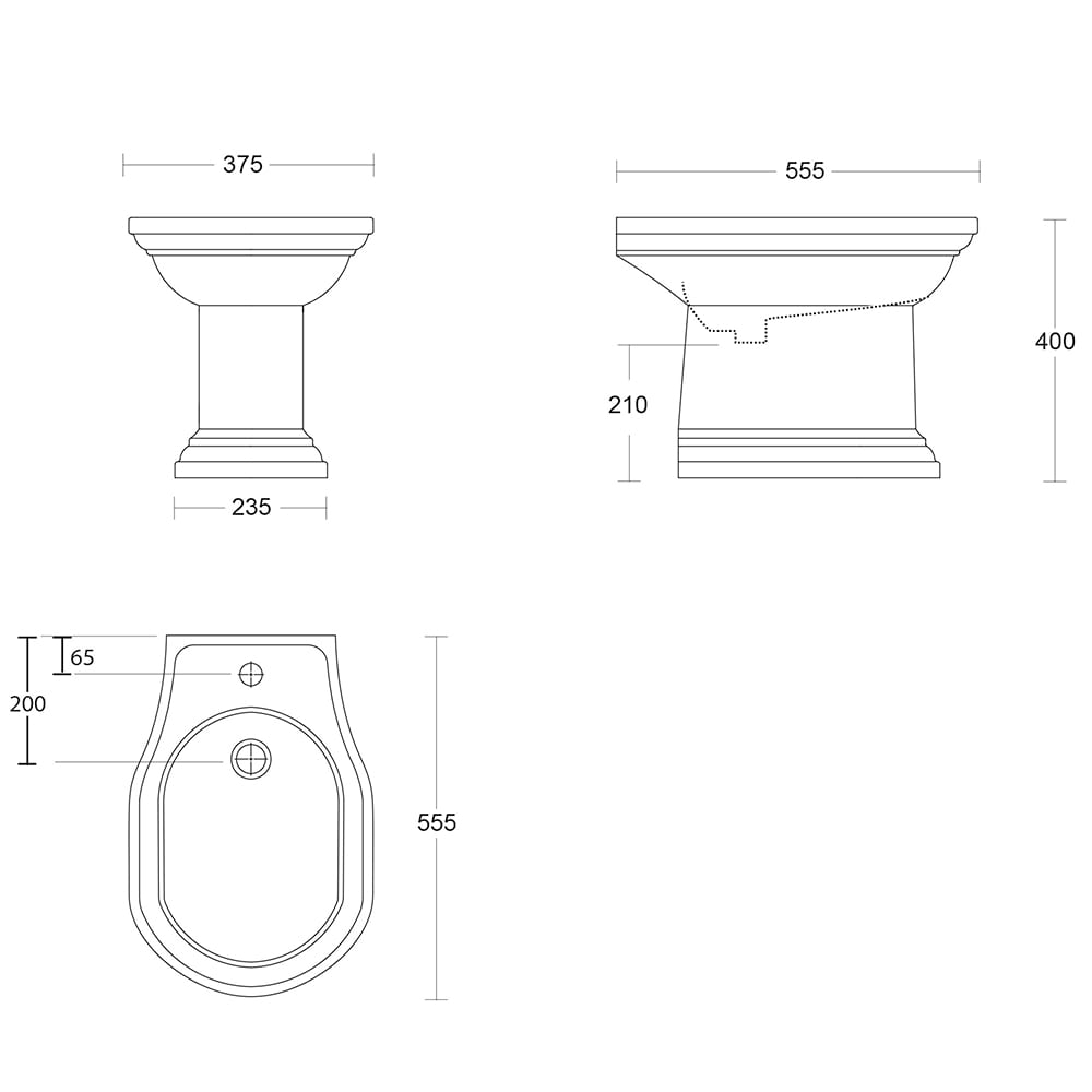 IMSR23 Карлайон Биде Carlyon Imperial  - Вид №2