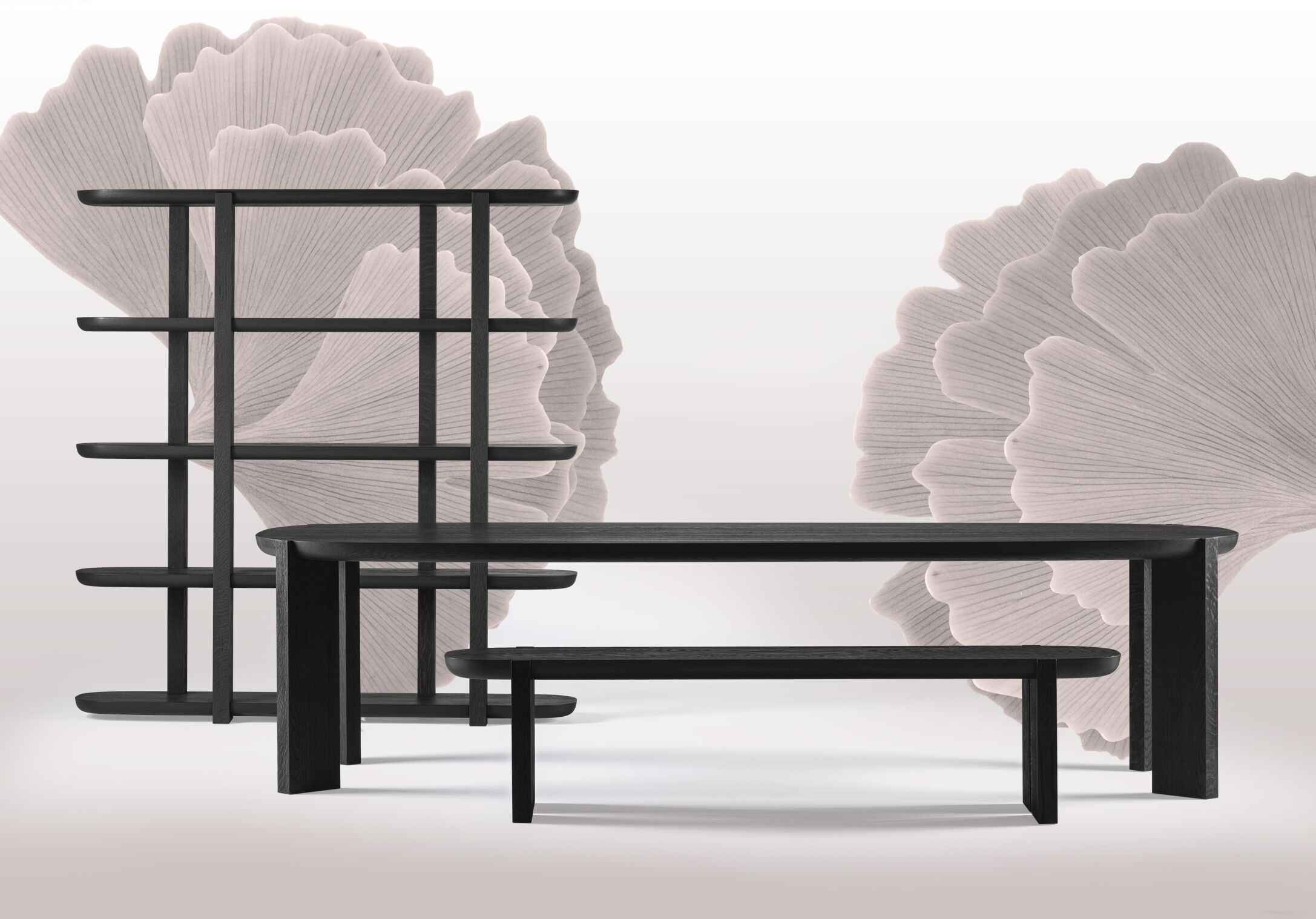 Книжный шкаф из дуба Milla & Milli Edge ARCH-00152584 - Вид №3