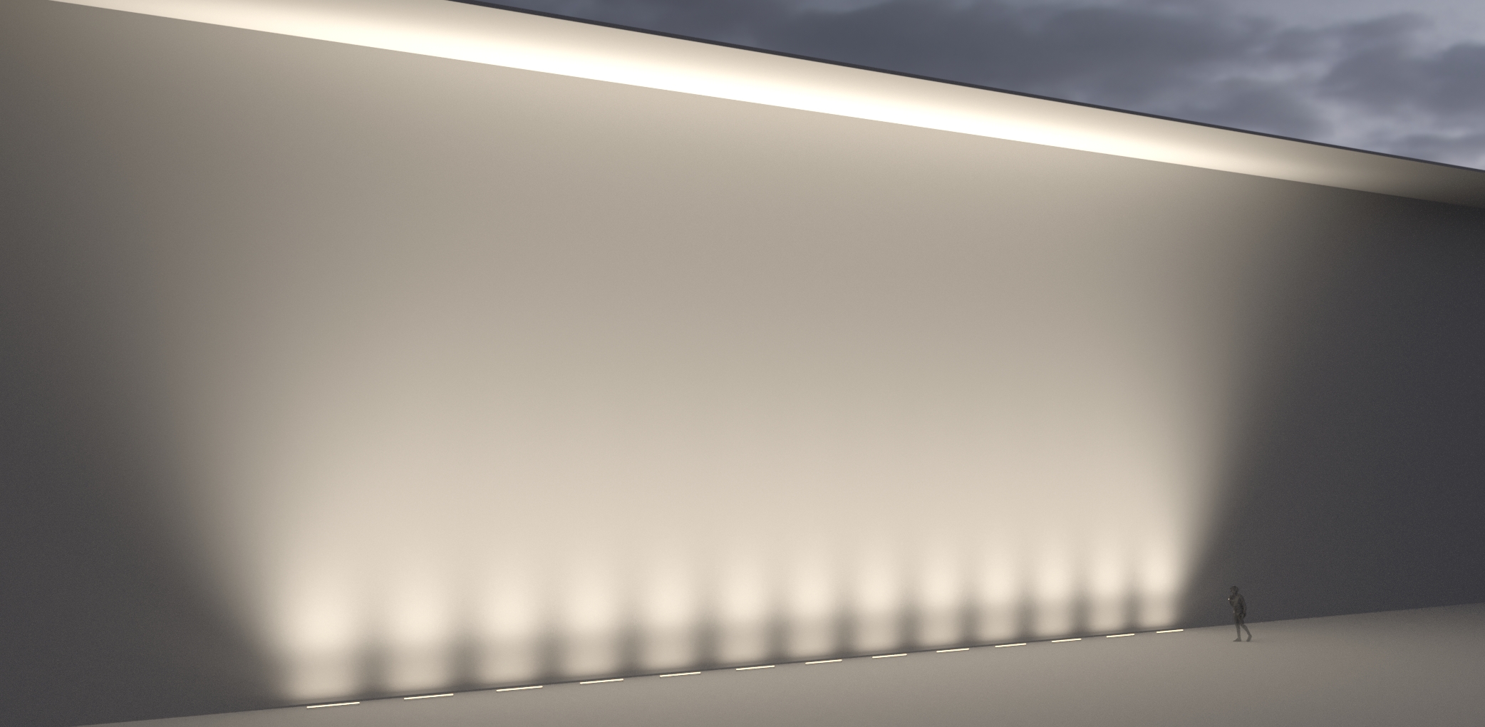 8411617 Подсветка стены Platek MINI CORNICHE Applique  MINI CORNICHE Applique 1200 mm - LED 3000K Elliptical  - Вид №11