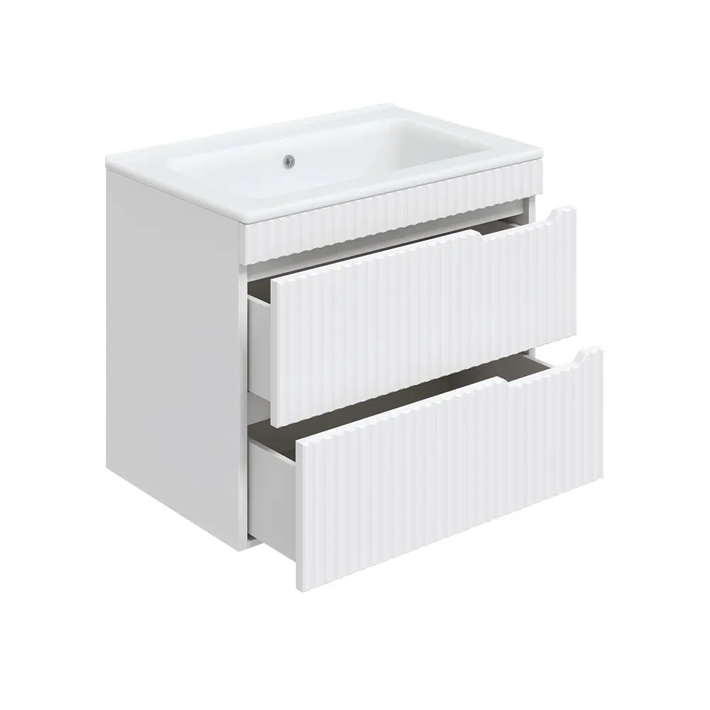 Santreyd Фостер 80 — подвесная тумба под раковину с двумя ящиками 89352059 STLM-0977812 - Вид №1