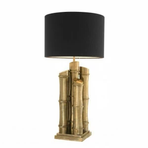Настольная лампа 90х45 см латунь Damian Brass KM0901T brass DELIGHT COLLECTION  00-3882452 Бронза;черный
