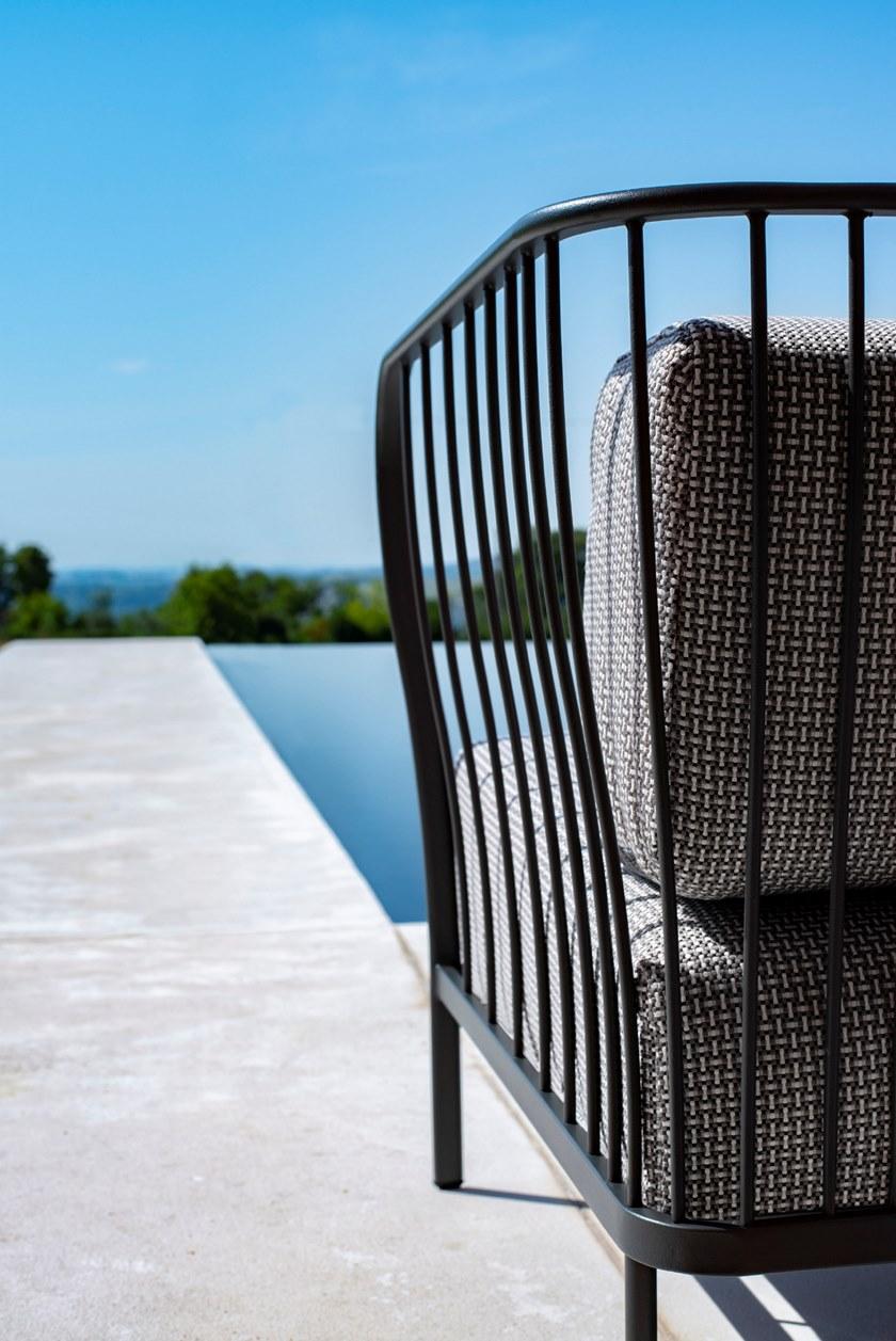 emu 5-местный модульный садовый диван из ткани Cannolè 1081+1082+1083+1084 - Вид №12