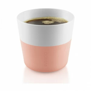 EVA SOLO 501089 Чашки для эспрессо, 80 мл, 2 шт, персиковый Фарфор, силикон