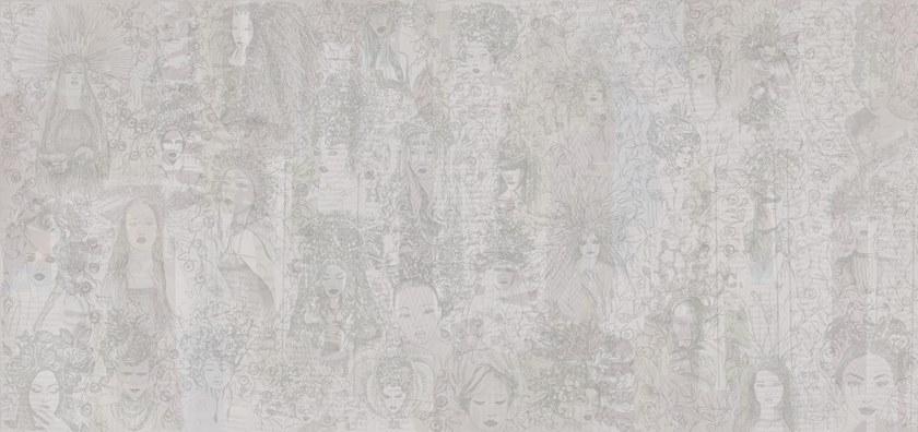 Tecnografica Прорезиненные обои с цифровой печатью с надписями Collezioni d'arte 65614 - Вид №2