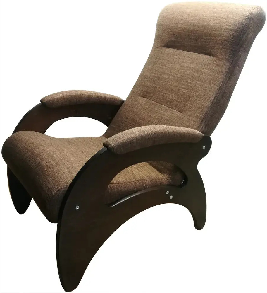 90621876 Кресло Мария Бинго 19 59x99x93 см рогожка цвет орех STLM-1098358