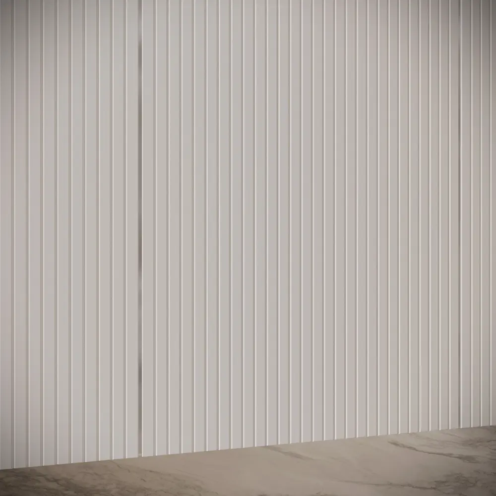 Фасад кухонный «Висла» Konsensa — белый МДФ с рельефными рейками 44.7×76.5 см 89385092 STLM-1571490 - Вид №10