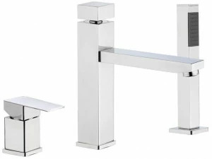 Remer Rubinetterie Ванна с однорычажным смесителем, переключателем и ручным душем Flash