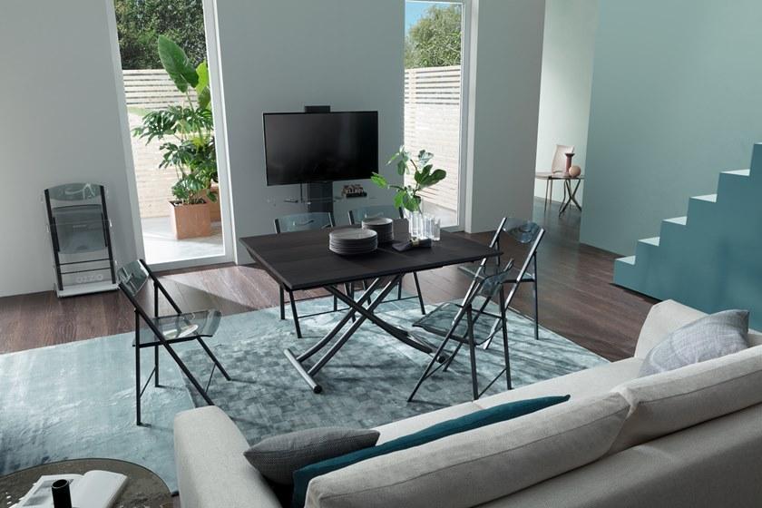 Ozzio Italia Регулируемый по высоте деревянный журнальный столик  T129  - Вид №2