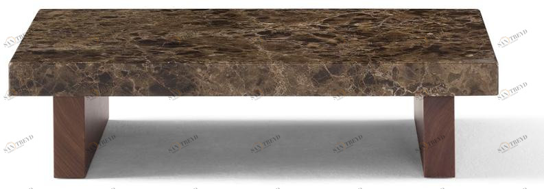 AMURA Прямоугольный мраморный журнальный столик Tau sun-id-1439521