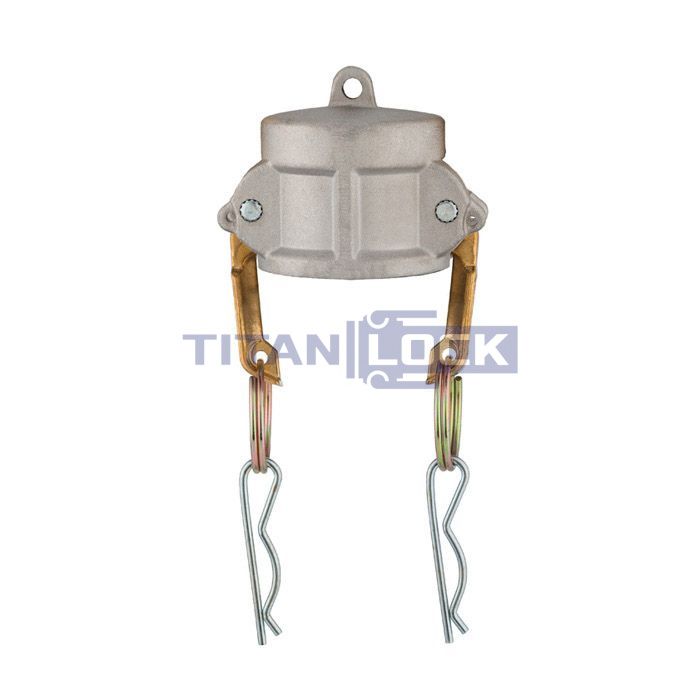 Камлок алюминиевый тип DC серия "EcoLine", заглушка для ниппеля 1", TL100DCAL-EL TITAN LOCK 