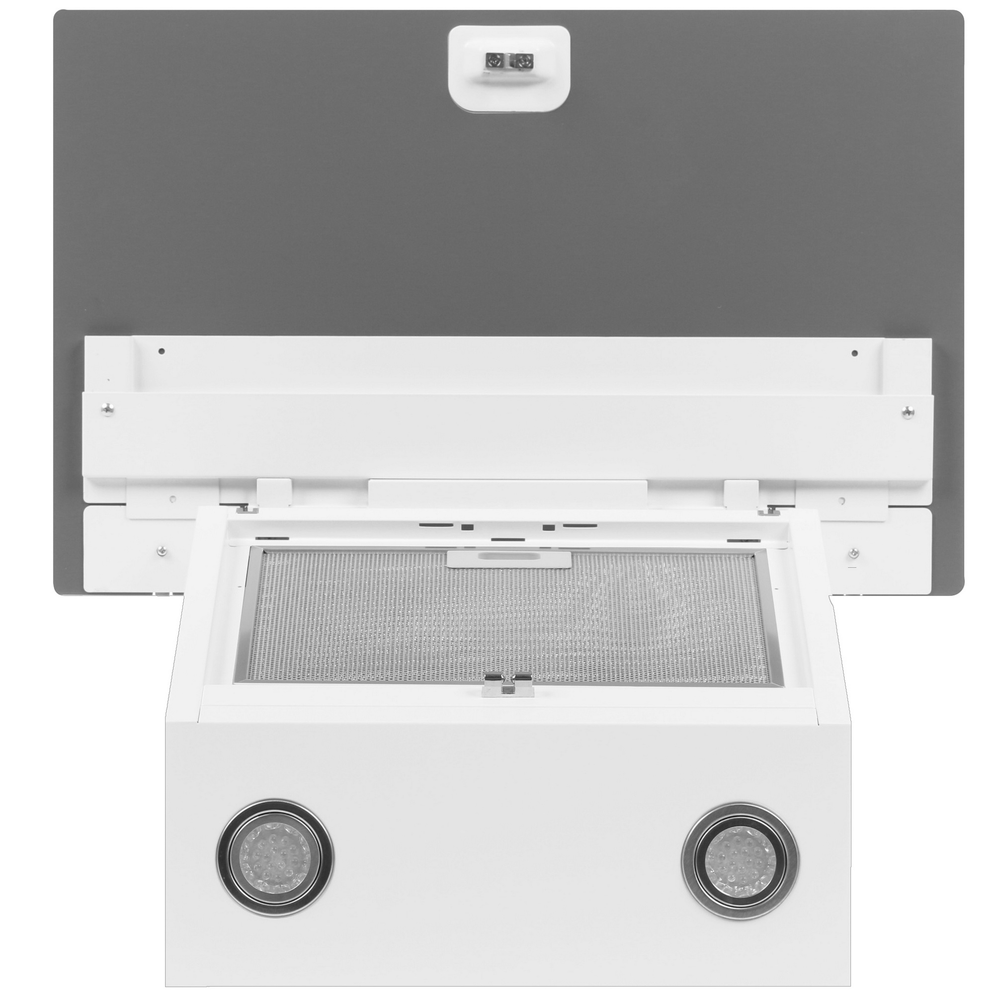 8189979 Вытяжка наклонная Elica SHIVER WH/A/60 белый/серебристый STDN-0073406 - Вид №7