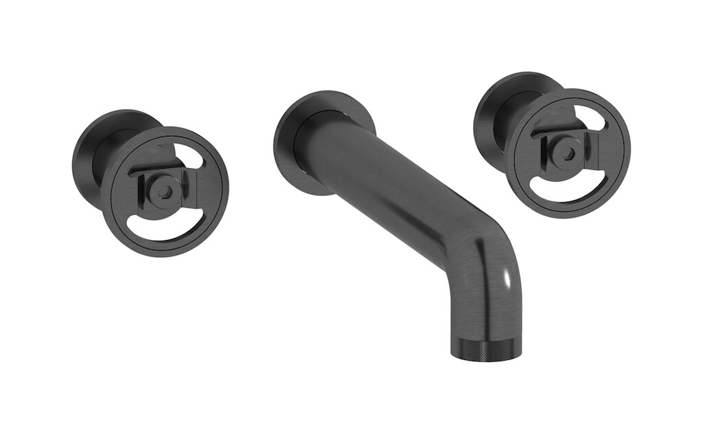 Смеситель встроенный для раковины WE ARE IB b1306cs Brushed Black Chrome Bold