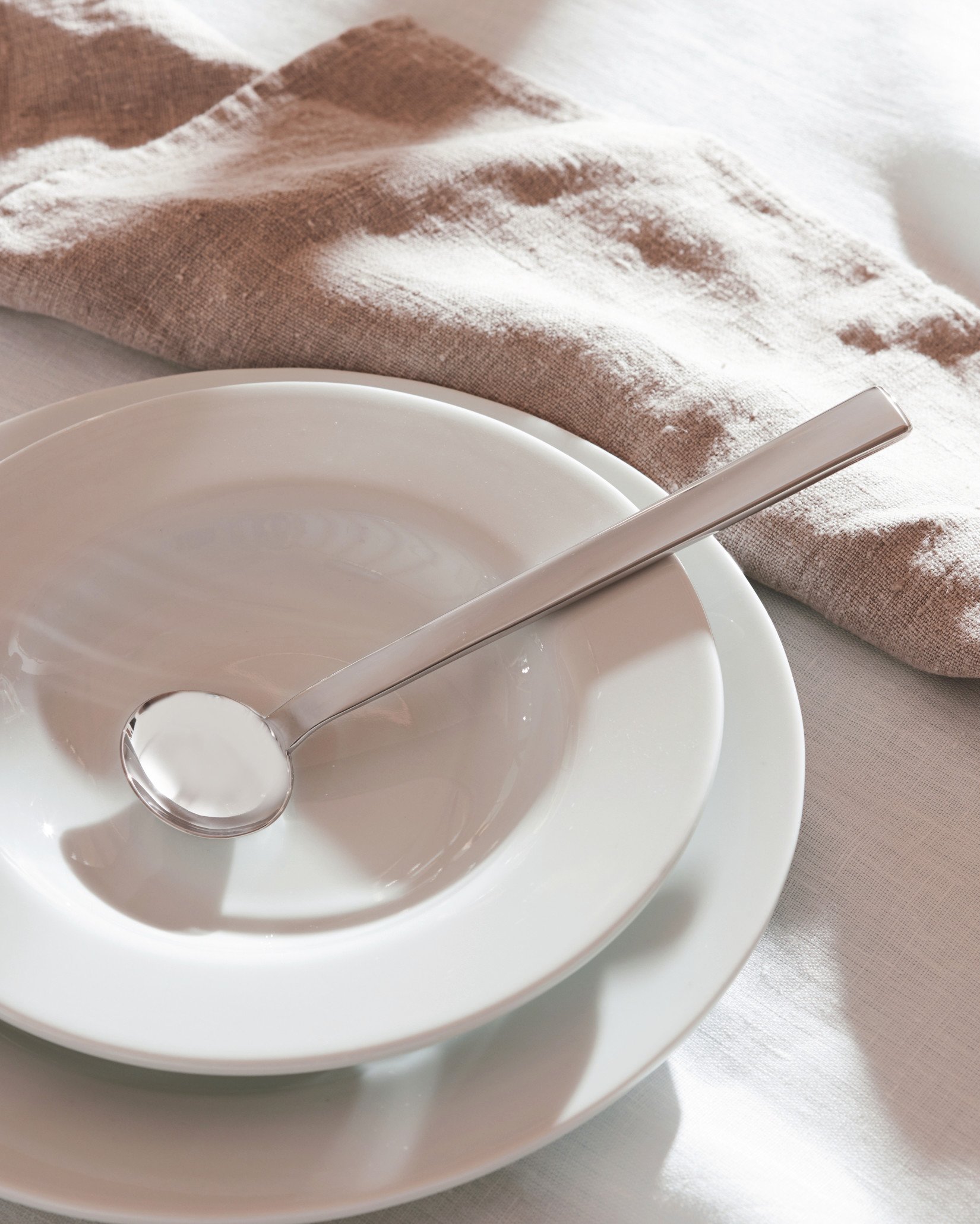 Столовая ложка. 6 штук Alessi Rundes Modell JH01/1H - Вид №1