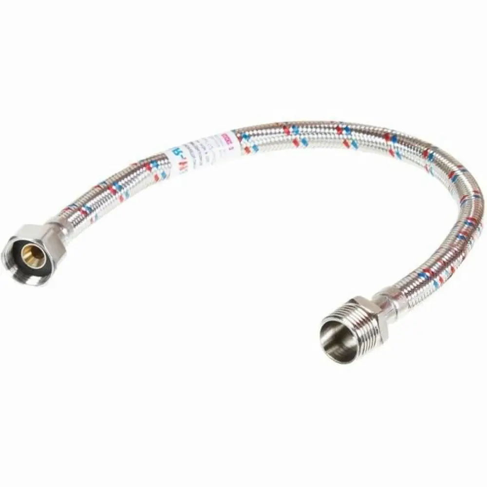Гибкая подводка для воды Кит-Пром 1/2"x1/2" гайка - штуцер 150 см 11005747 STLM-2164790  - Вид №2